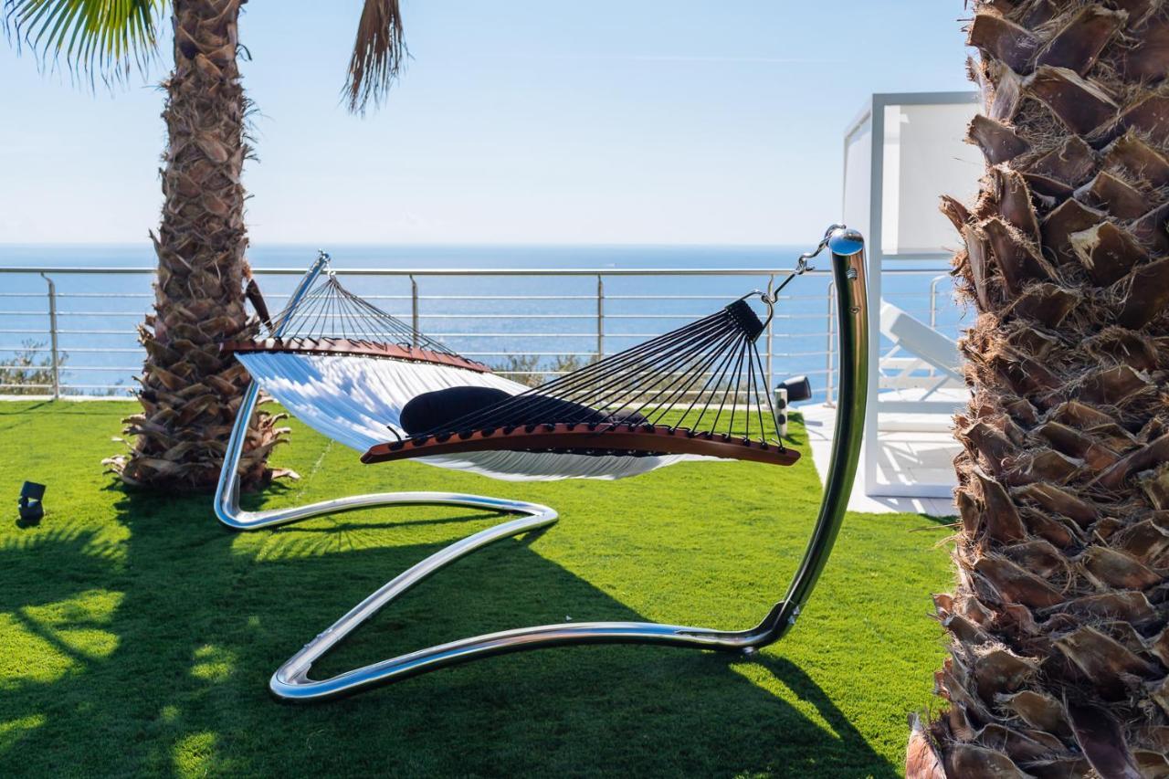 Villa Sabrina Riviera Dei Fiori A Picco Sul Mare Con Piscina Privata ,Wellness & Spa Империя Экстерьер фото